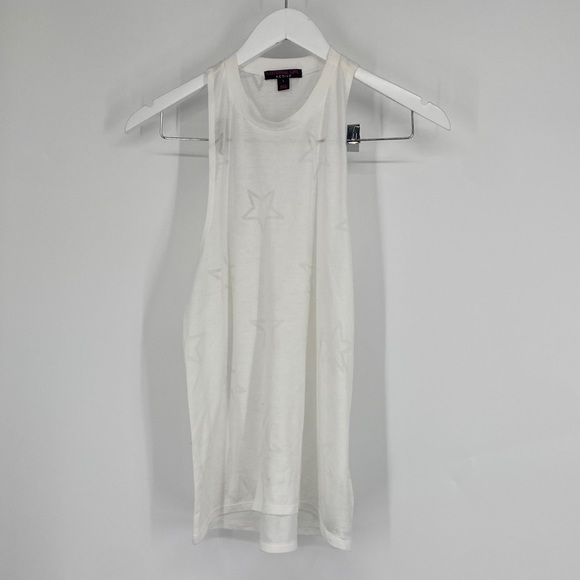 Material Girl Womens Sleeveless Racerback Active Tank Top White Size S NWT - Picture 2 of 5